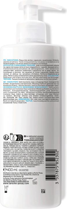 Produktbild La Roche Posay Lipikar Milch Urea 10% (Körperlotion, 400 ml)