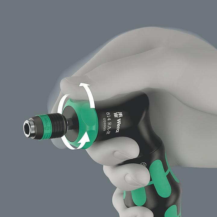 Actual product image Wera Kraftform Kompakt Pistol RA-R 1 (1/4")