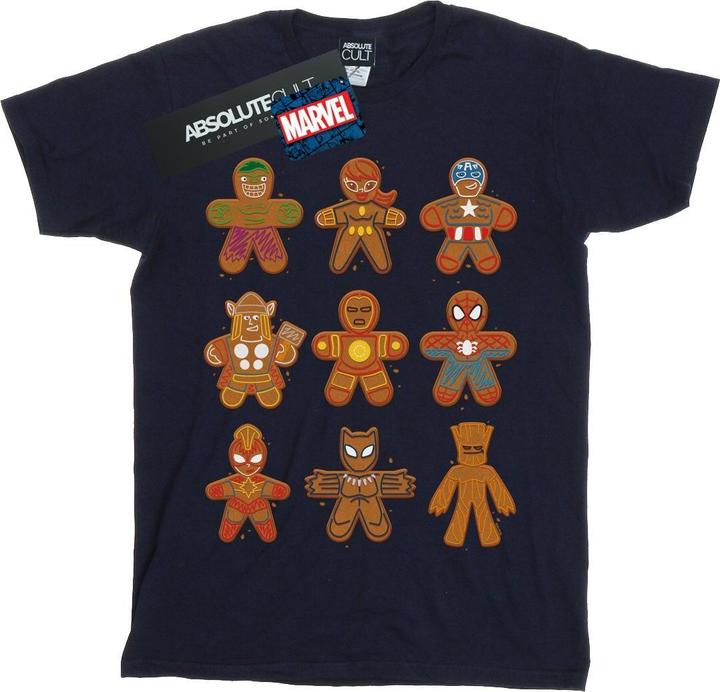 Avengers Christmas Gingerbread TShirt (S)