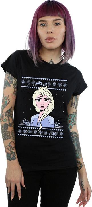 Image du produit Disney - T-shirt FROZEN ELSA CHRISTMAS - Femme (L)