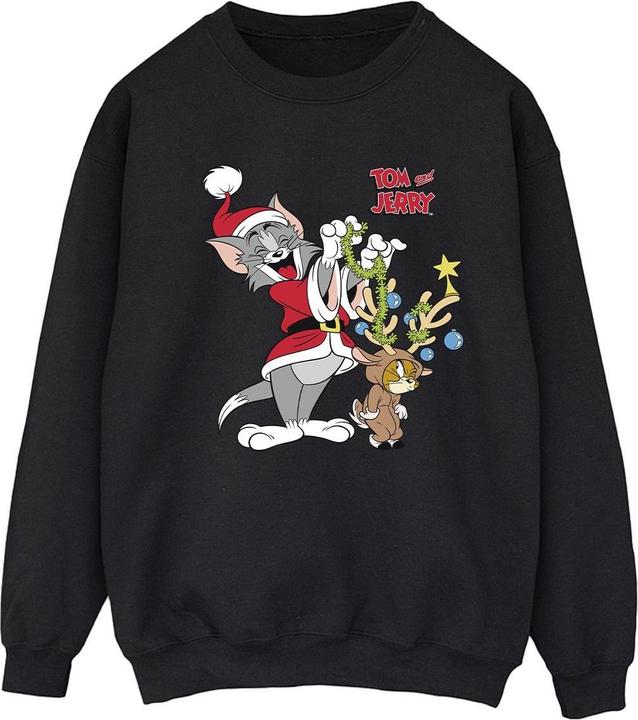 Tom & Jerry Christmas Reindeer Sweatshirt (XL)