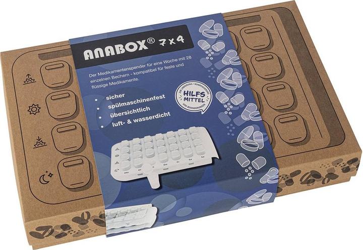 Image du produit Anabox Medidispenser 7 x 4 1 pièce