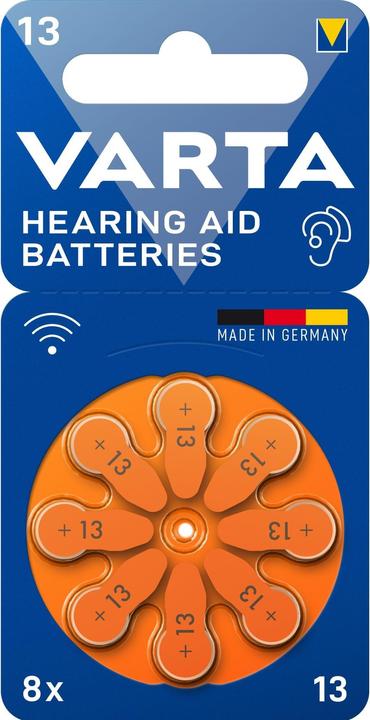 Immagine prodotto Varta Batteria per apparecchi acustici 13 8 pezzi (8 pz., 13, 310 mAh)