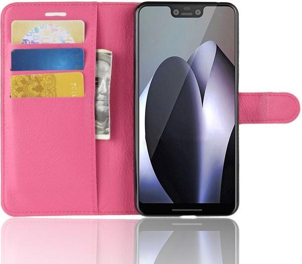 Actual product image MU Classic Litchi Leather Bookcover Series (Google Pixel 3 XL)