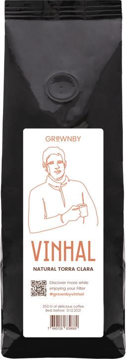 Grownby Vinhal Natural Torra Clara (250 g, Helle Röstung)
