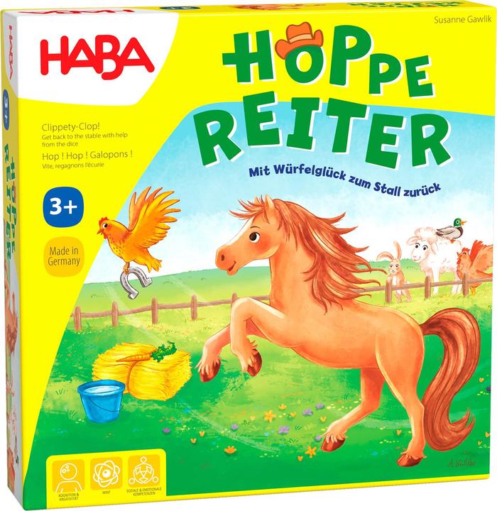 Image du produit Haba Hoppe Rider (Néerlandais, Espagnol, Français, Italien, Anglais, Allemand)