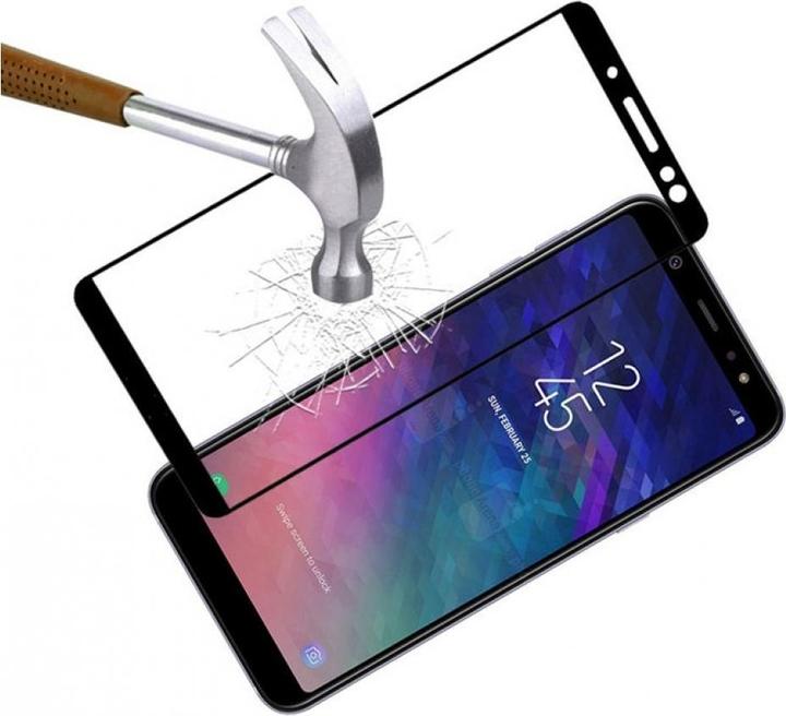 Produktbild Screenguard Samsung Galaxy A6 2018 Full Screen Panzerglas Schutzfolie 2.5D 9H (1 Stück, Samsung Galaxy J6 (2018))