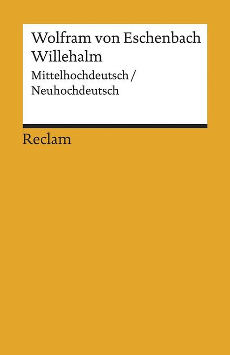 Produktbild Willehalm (Deutsch, Wolfram von Eschenbach, 2018)