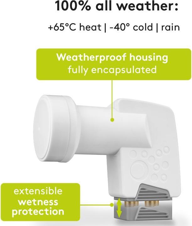 Immagine prodotto Goobay Quadro universale (Quad LNB, 40mm)