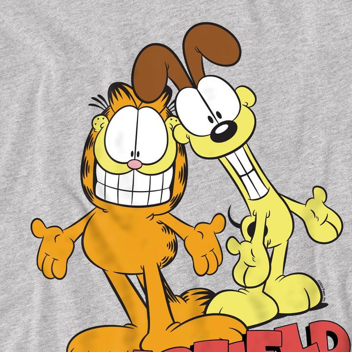 Actual product image Garfield Mens Best Friends Odie T-Shirt (4XL)