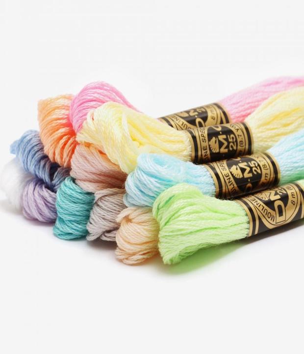 Actual product image DMC Embroidery thread set Pastels (117 m)