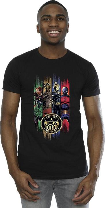 Image du produit Mens Black Adam JSA Gold Badge T-Shirt (L)