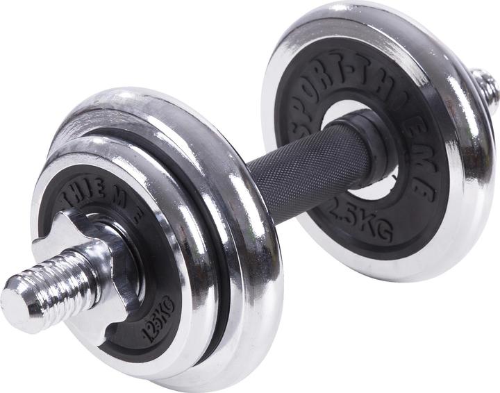 Actual product image Sport-Thieme Dumbbell set 10 kg incl. case (2 x 2.5 kg, 2 x 1.25 kg)