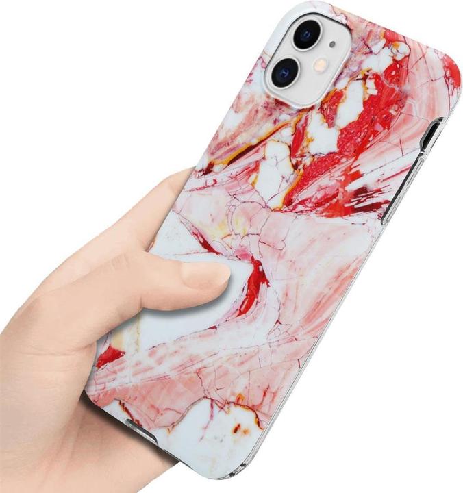Image du produit Cadorabo Couverture IMD TPU Marbre coloré (Apple iPhone 11)