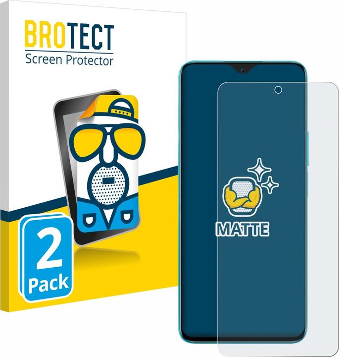 Productafbeelding BROTECT Antireflecterende schermbeschermer mat (2 Stuk, Honor 90 Lite)