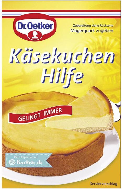 Image du produit Dr. Oetker Aide au cheesecake (58 g)