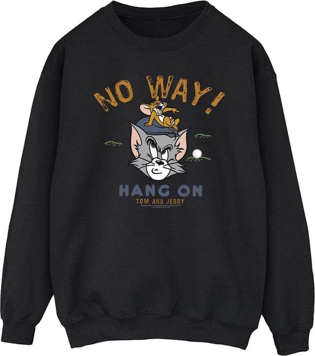 Actual product image Tom & Jerry Mens Hang On Golf Sweatshirt (S)