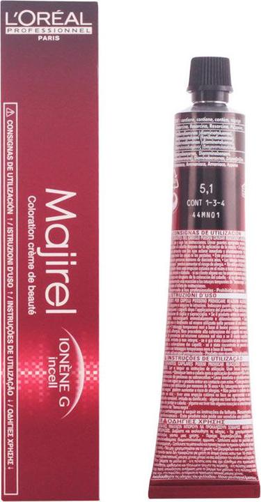 Produktbild L'Oréal Paris MAJIREL ionène g coloración crema #5,1 50 ml (5,1 Hellbraun Asch)