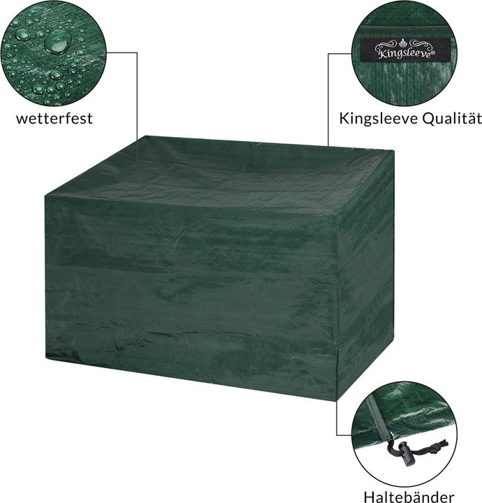 Actual product image Kingsleeve Bench cover