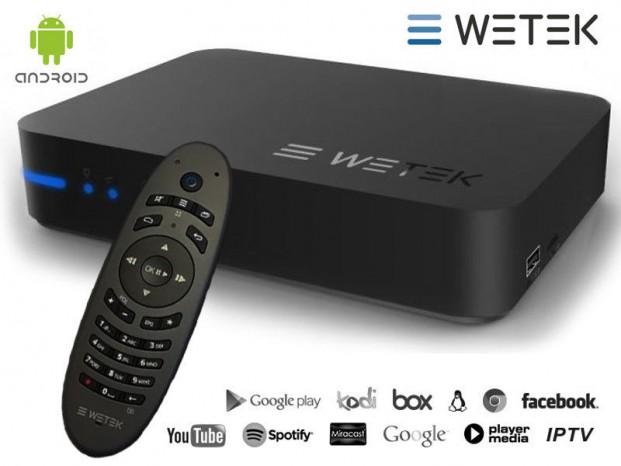 Actual product image WeTek Play IPTV & DVB-S2, Android & Kodi (IPTV (ready), DVB-S2)