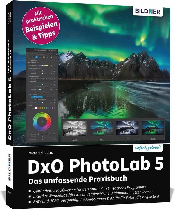 Actual product image DxO PhotoLab 5 - Das umfassende Praxisbuch (German, Michael Gradias, 2022)