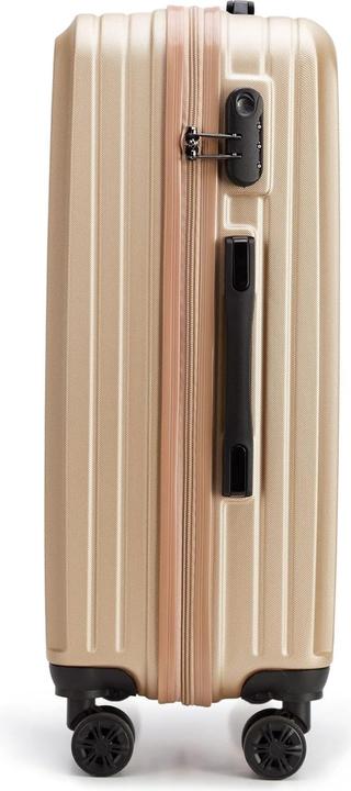 Actual product image Wittchen 3-teiliges Kofferset Circle Line (96 l, Hand luggage (up to 50 litres), M (50 - 90l), L (90 - 115l))