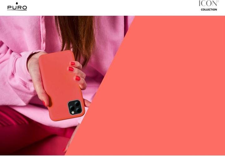 Actual product image Puro Icon Cover iPhone 11 Pro Max brown-gray (Apple iPhone 11 Pro Max)