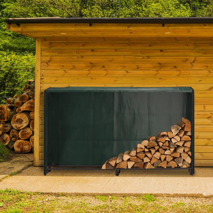 Actual product image Relaxdays Firewood rack
