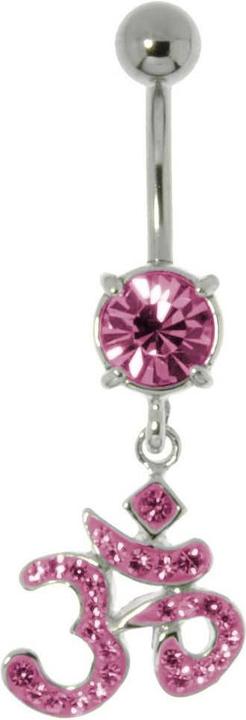 Immagine prodotto Bijouteria Piercing ventre (Acciaio chirurgico 316L, Vetro (di orologio), Ottone rodiato in ottone rodiato)