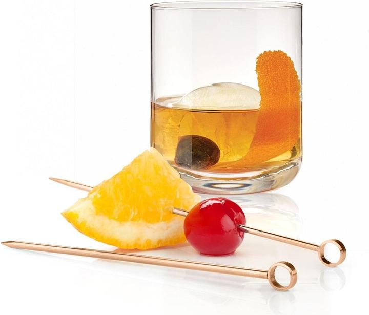 Produktbild Uberstar Cocktail Rührstäbchen 6er-Set Rosegold (Barlöffel + Cocktailrührer)