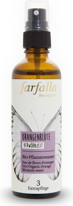 Image du produit Farfalla Eau végétale biologique ORANGENBLÜTE | Temps de dorlotement (Eau micellaire, 75 ml)