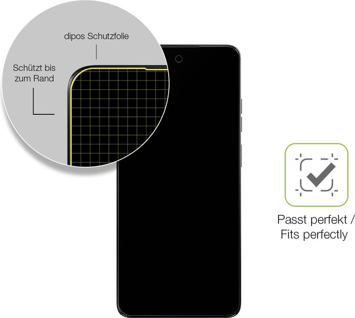 Produktbild Dipos Full Cover Schutzfolie Matt (1 Stück, Motorola Moto G04)