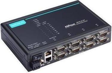 Immagine prodotto Moxa NPORT 5610-8-DT-T - Server di dispositivi desktop RS-232 a 8 porte con connettori DB9, da -40 a 75°C