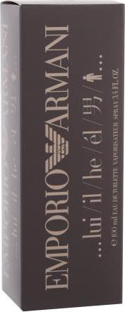 Produktbild Giorgio Armani Emporio He Lui Il Él (Eau de Toilette, 100 ml)