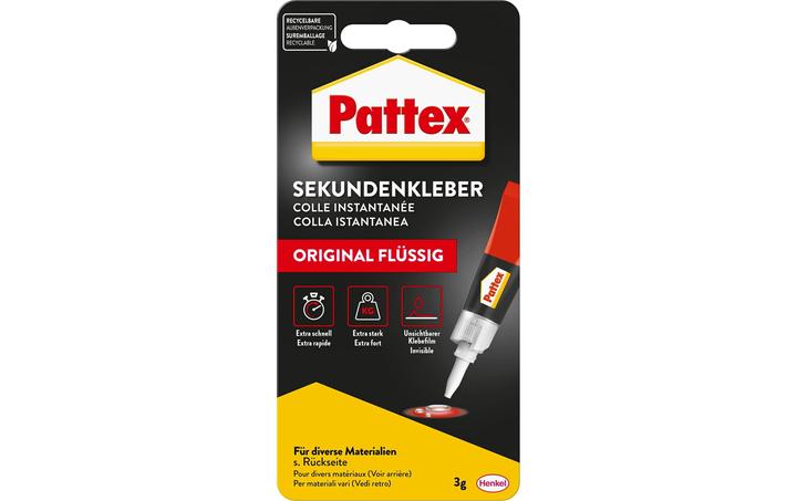Image du produit Pattex Superglue liquide (3 g)