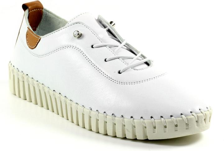Actual product image Lunar Womens/Ladies Flamborough Leather Shoes (40)