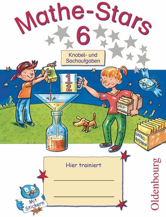 Immagine prodotto Mathe-Stars 6. SJ. Knobel- und Sachaufgaben. Übungsheft mit (Tedesco, Werner Hatt, Stefan Kobr, Ursula Kobr, Beatrixütz, 2014)
