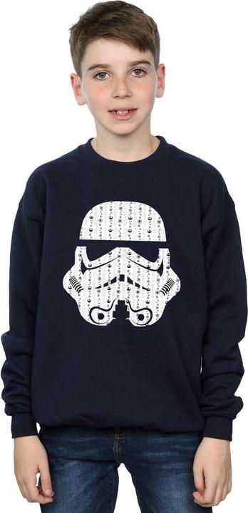Immagine prodotto Star Wars Christmas Stormtrooper Helmet Felpa Ragazzi (116)