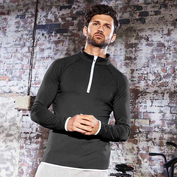 Image du produit Awdis Sweat-shirt Just Cool avec fermeture éclair jusqu'à la poitrine (M)
