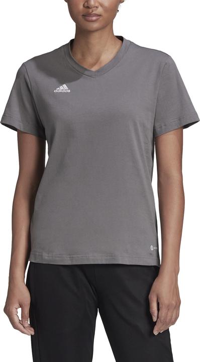 Produktbild adidas Damen T-Shirt Entrada 22 Jersey grau HC0439 (XL) (XL)