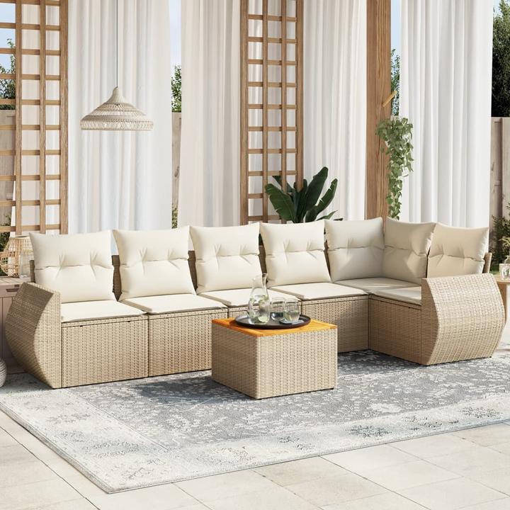 Actual product image VidaXL 10-piece garden lounge set with cushions