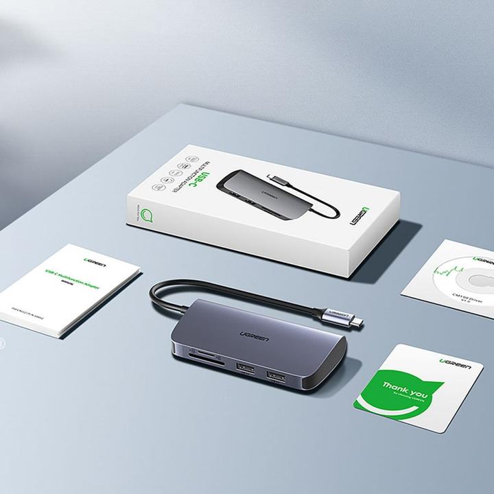 Produktbild Ugreen 9 in 1 Hub (USB-C, 9 Ports)