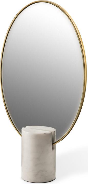 Immagine prodotto Pols Potten Specchio ovale in marmo 40 cm - Beige