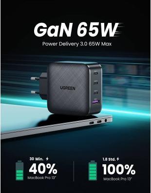 Produktbild Ugreen Schnellladegerät (65 W)