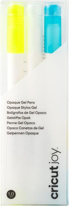 Image du produit Cricut Joy Opaque Gel stylos 3-pack 10 Blanc Bleu Jaune (P)