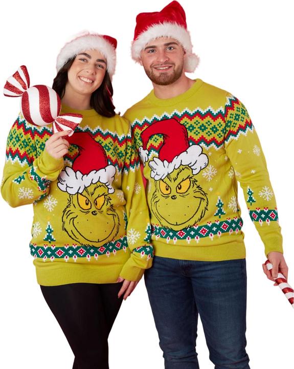 Actual product image Universal Textiles Mens Knitted Christmas Jumper (XL)