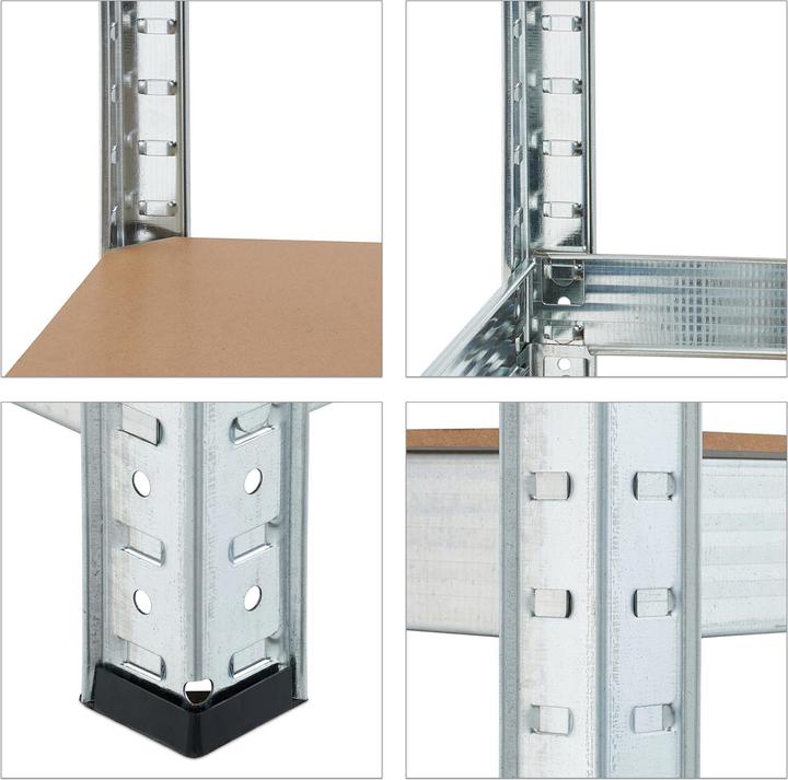 Actual product image Relaxdays Heavy duty shelf