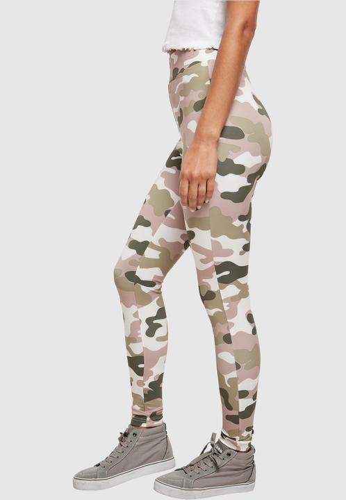 Actual product image Urban Classics Ladies High Waist Camo Tech Leggings (M)