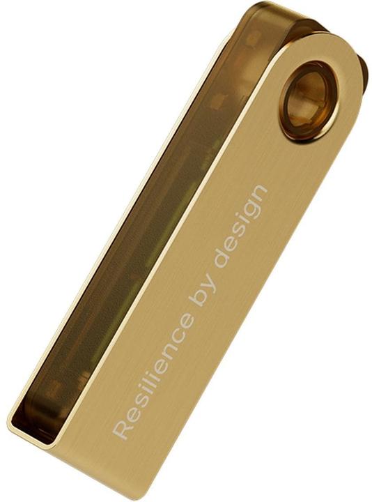 Immagine prodotto Ledger Nano S Plus - Gold (Ethereum Classic, Bitcoin, Dogecoin, Litecoin, Dash, Altre)