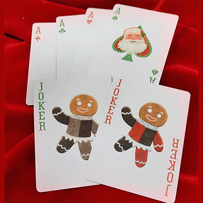 Actual product image Bicycle Vintage Christmas Playing Cards (English)